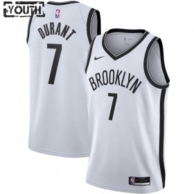 Camiseta Niños NBA Brooklyn Nets Kevin Durant 7 2020-21 Nike Association Edition Swingman